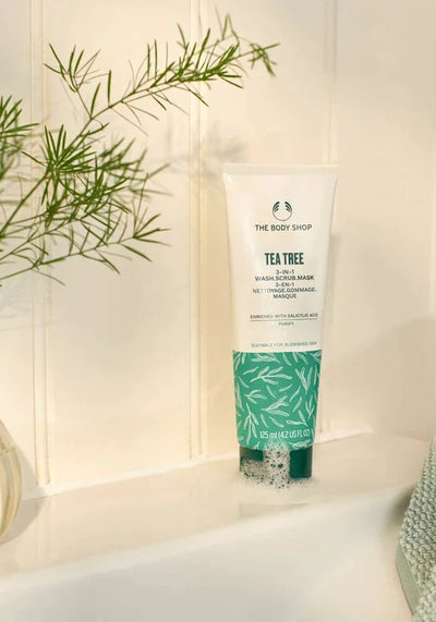 Tea Tree 3-in-1 Wash, Scrub & Mask